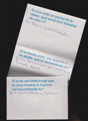 réponses questionnaire