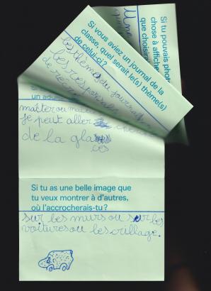 réponses questionnaire