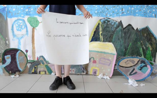 La personne qui n'écoute rien
