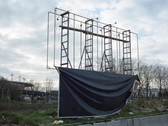 Panneau publicitaire, Saint-Denis, 2018