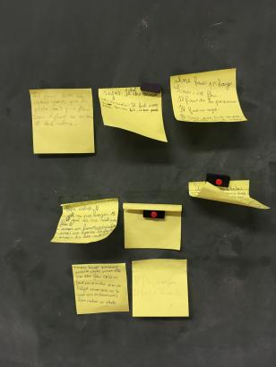 Post-it la bonne photo