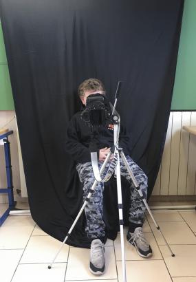 Studio photo dans l'atelier