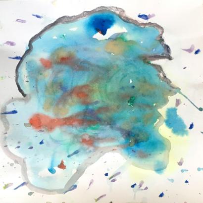 Aquarelle, Léonie