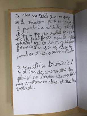 Texte sur le pays imaginaire