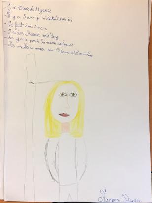 Dessin de Manon