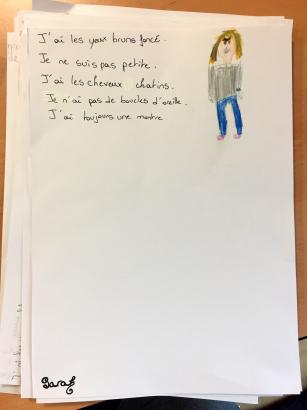 Dessin de Sarah