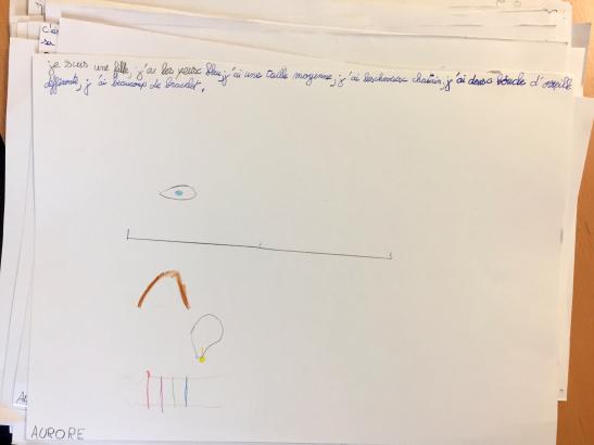 Dessin d'Aurore
