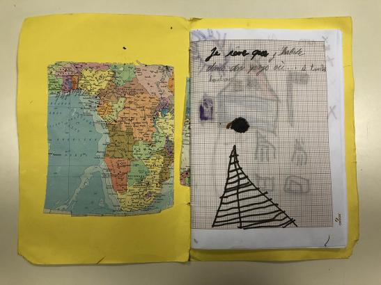 Dessin du pays imaginaire 