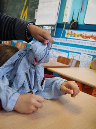 Une marionnette prend vie
