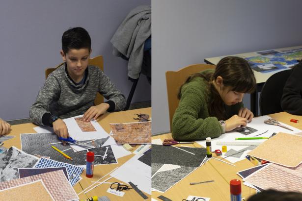 L'atelier Poker Design - Dessins, découpages, collages