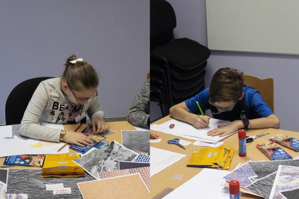 L'atelier Poker Design - Dessins, découpages, collages