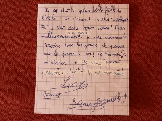 "je t'aimer et tu m'aimer"