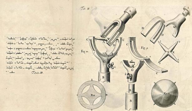 Robert Hook Lodowick Alphabet