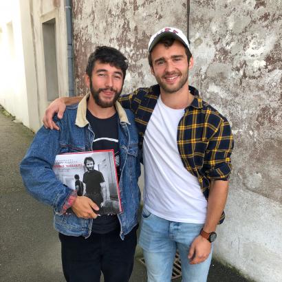 Antonin et Valentin, Audierne, 2019