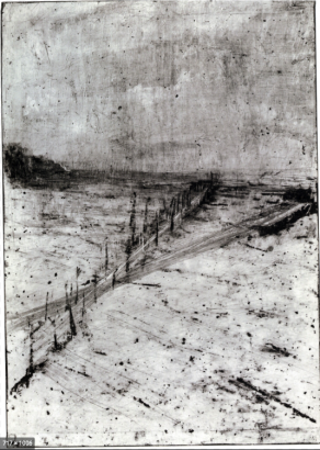 Peinture, grattage, gravure - Vincent Fortemps