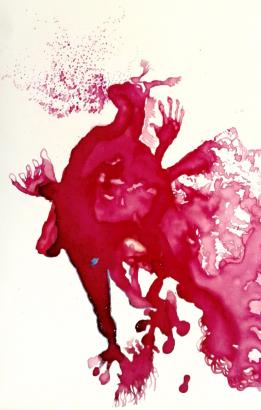 Tâche de betterave rouge