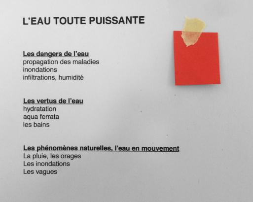 L'eau toute puissante