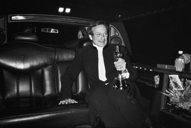 Le rêve atteint. Photo prise par Arthur Grace, après la Cérémonie, le 23 mars 1998.