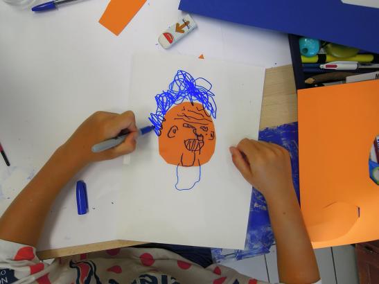 Création des autoportraits