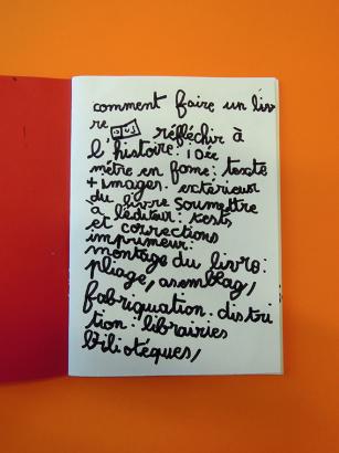 carnets de bords
