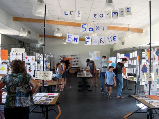 L'exposition ouverte au public