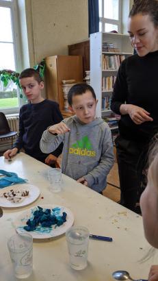 Mathys et la pomme bleue
