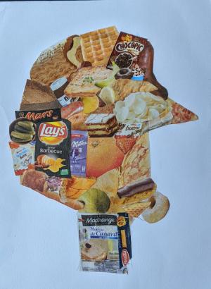 Portrait à la Arcimboldo