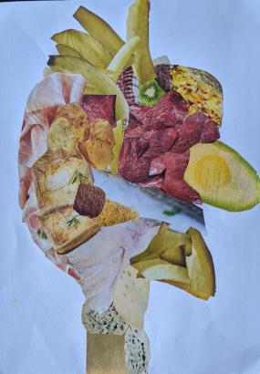 Portrait à la Arcimboldo