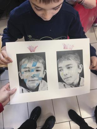 Réflexions des élèves sur leur portrait
