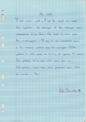 Texte sur le futur