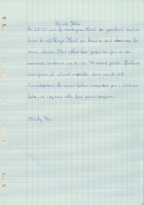 Texte sur le futur