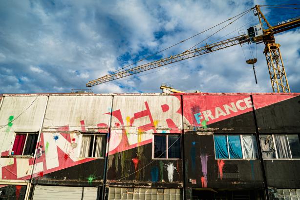 La devanture du Fender à Ivry-sur-Seine (94)