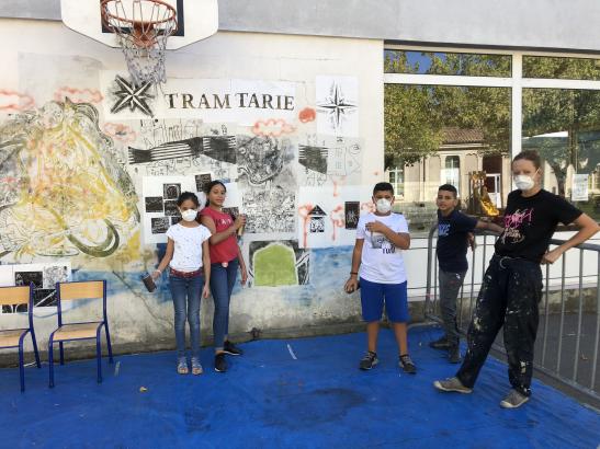 Fresque Tramtarie