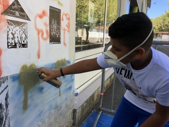 Fresque Tramtarie