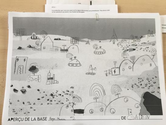 Dessin de Gabin.