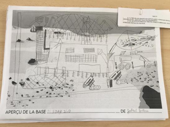Dessin de Gabriel.