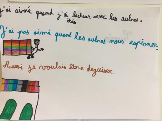 Retours d'élève