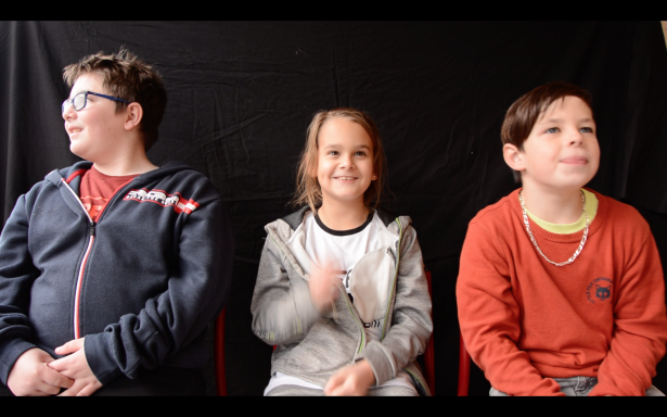Noam, Louann et Clément