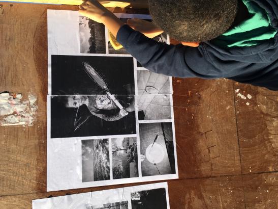 Installation de l'exposition