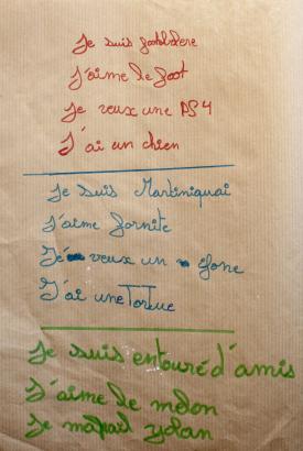 atelier écriture