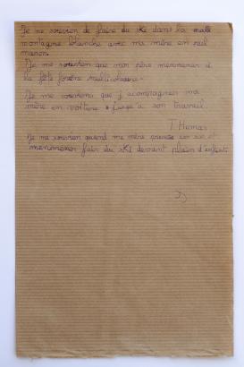 atelier écriture