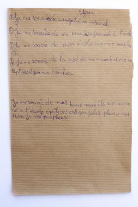 atelier écriture