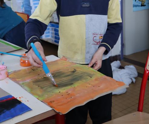 Atelier peinture