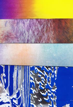 monotypes couleurs