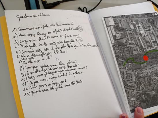 Questions des enfants pour le marin