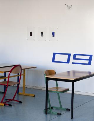 Salle de Permanence _ œuvres de Ben Elliot
