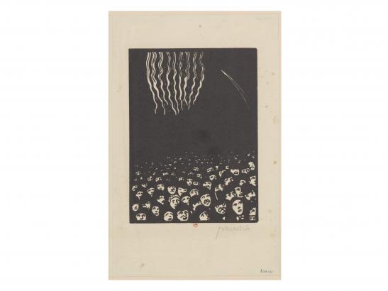 Félix Vallotton, le Feu d'artifice, 1901