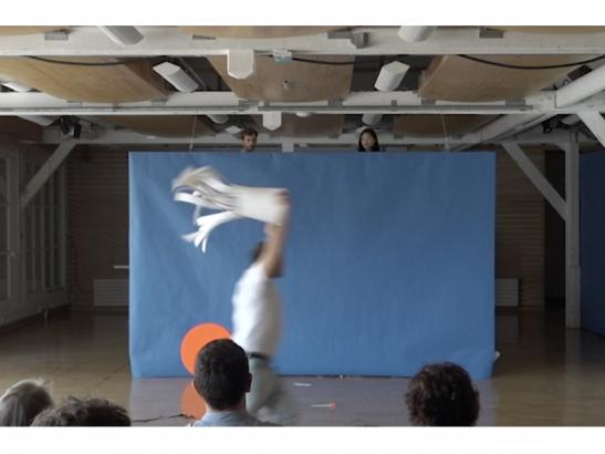 Les Volants, spectacle co-écrit avec Antoine Vallé
