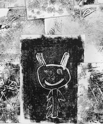 Monotype d'enfant