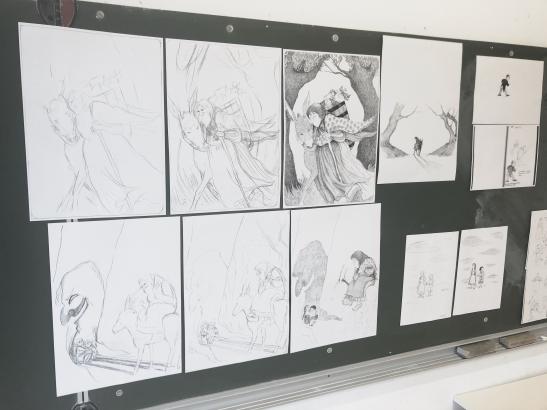 Dessins personnels crédits @louiseternat